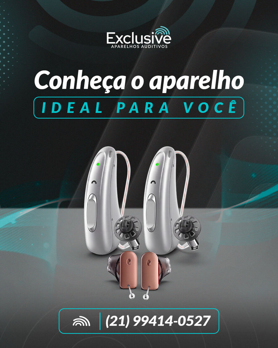 Conheça o aparelho auditivo ideal para você