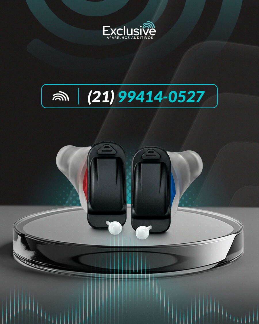 Aparelho auditivo quiX G6 conectado ao telefone